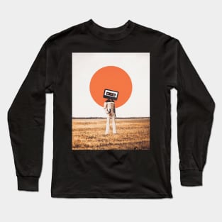 Cassette Music "Audiophile" Art by Cult Class Long Sleeve T-Shirt